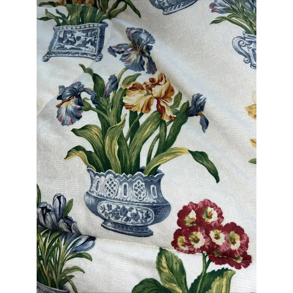 Kingsway Melanie White Chinoiserie King Floral Bed Comforter And 2 King Shams